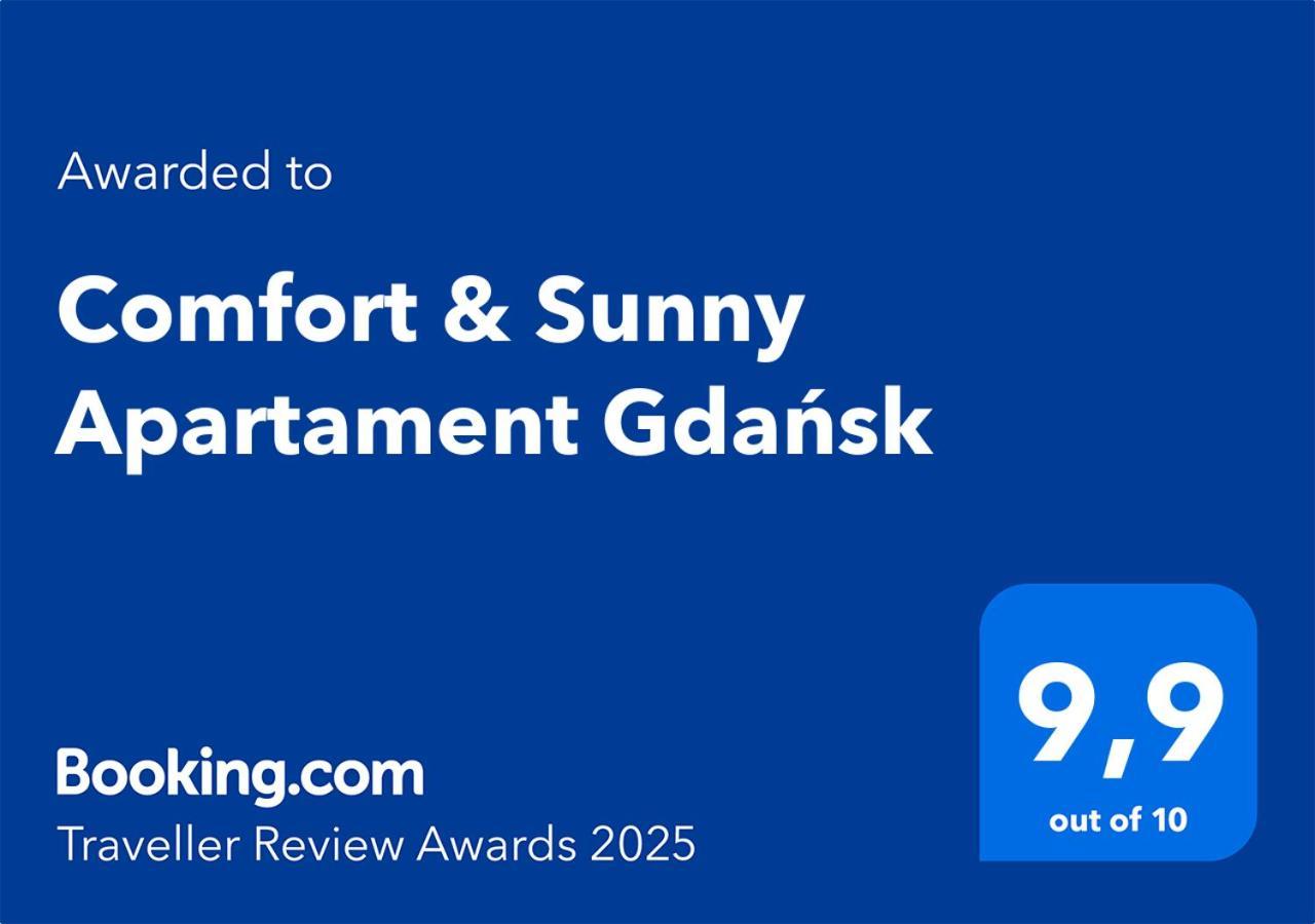 Comfort & Sunny Apartament Gdańsk Extérieur photo